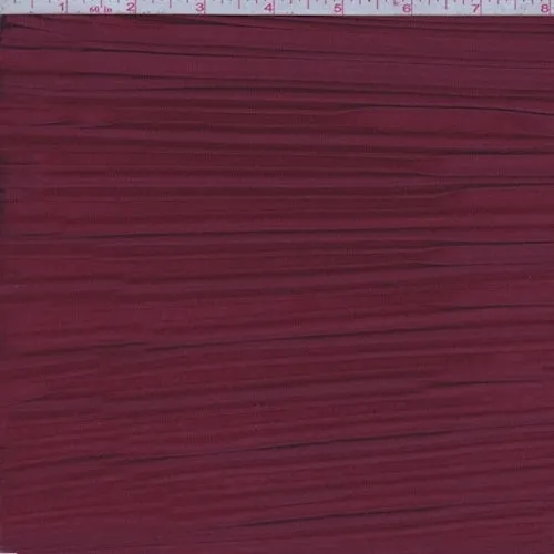 1 7/8 YD PC-Cranberry Accordian Jersey Knit Fabric