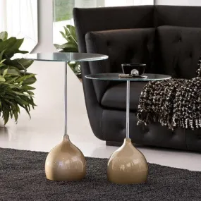 Adachi Modern Round End Table