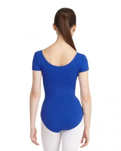 Adult Short Sleeve Leotard (Royal) CC400