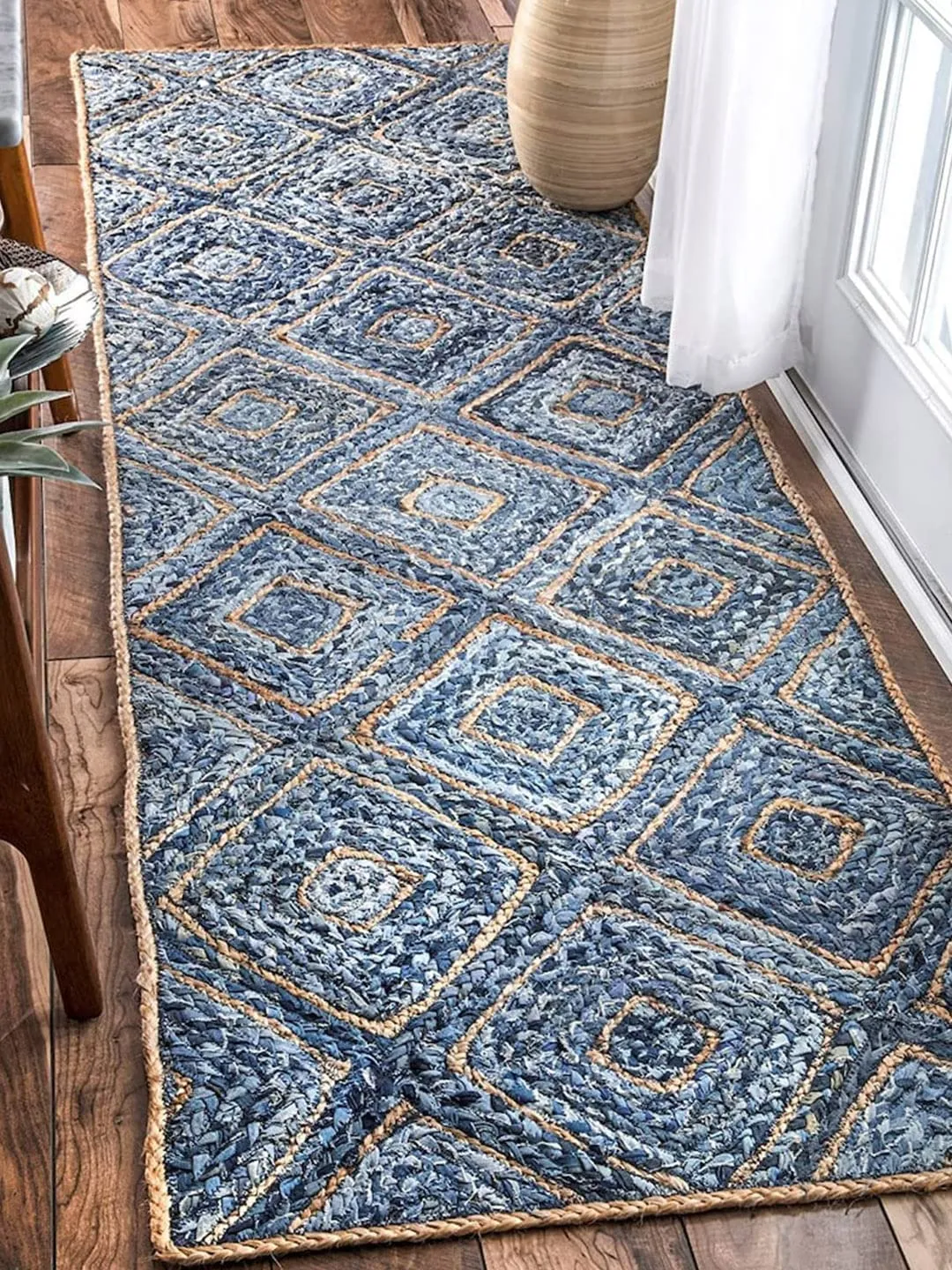 ARCTIC - BRAIDED DENIM JUTE RUG