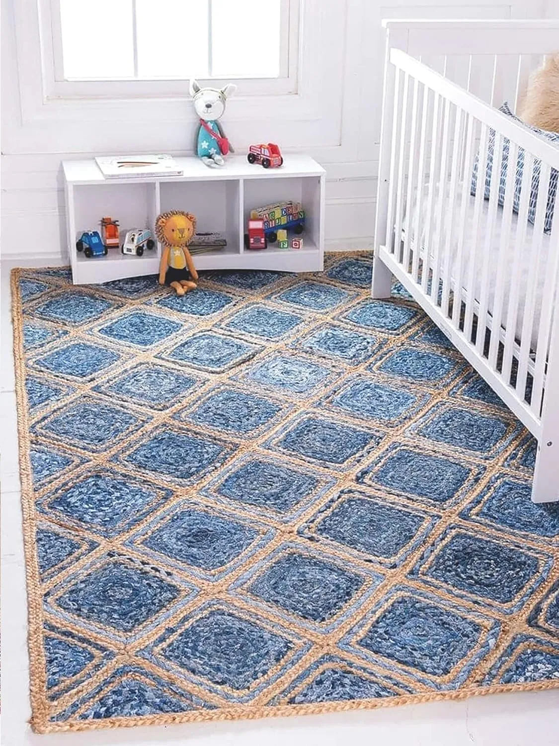 ARCTIC - BRAIDED DENIM JUTE RUG