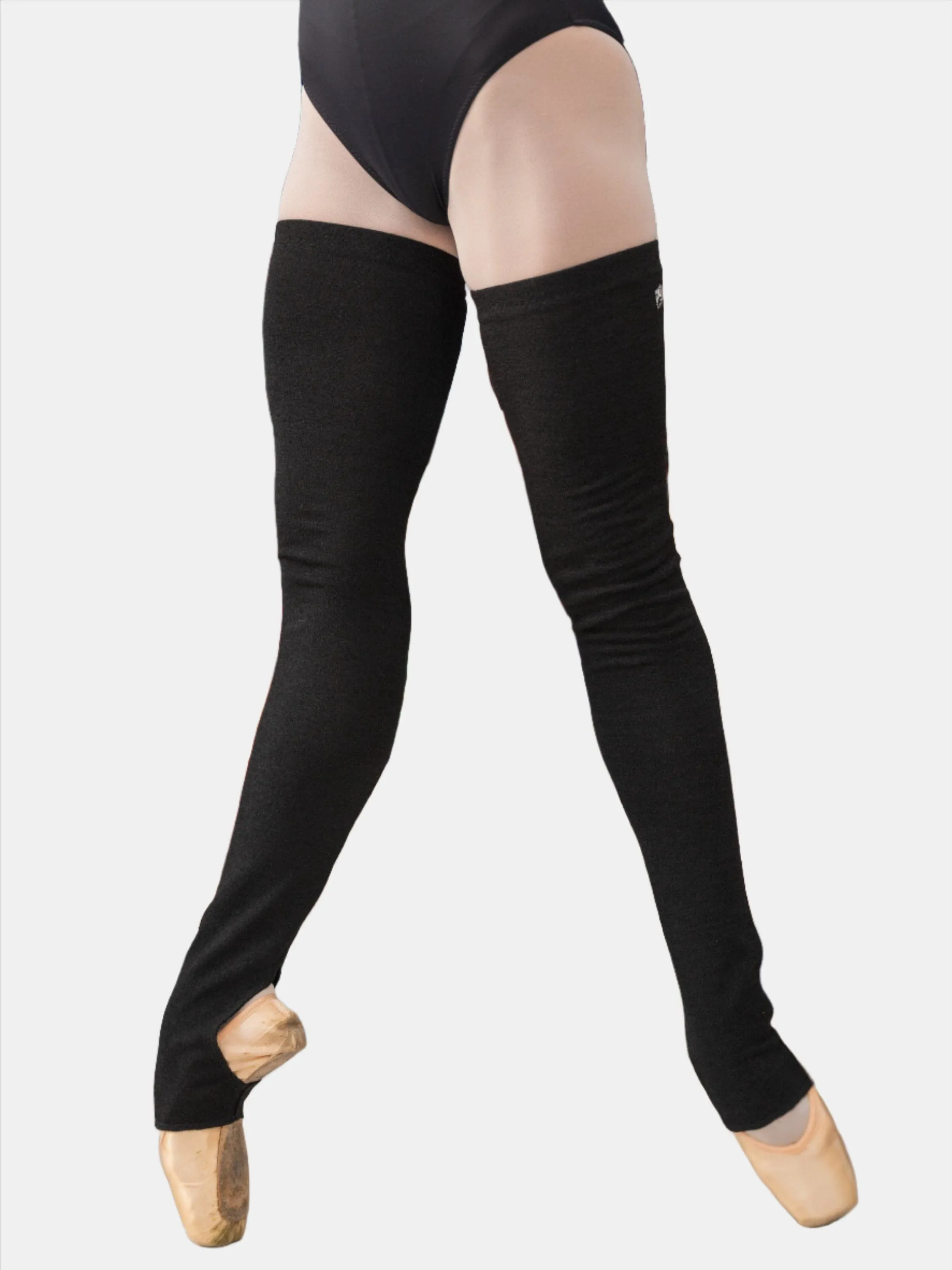 Black Long Dance Leg Warmers MP907