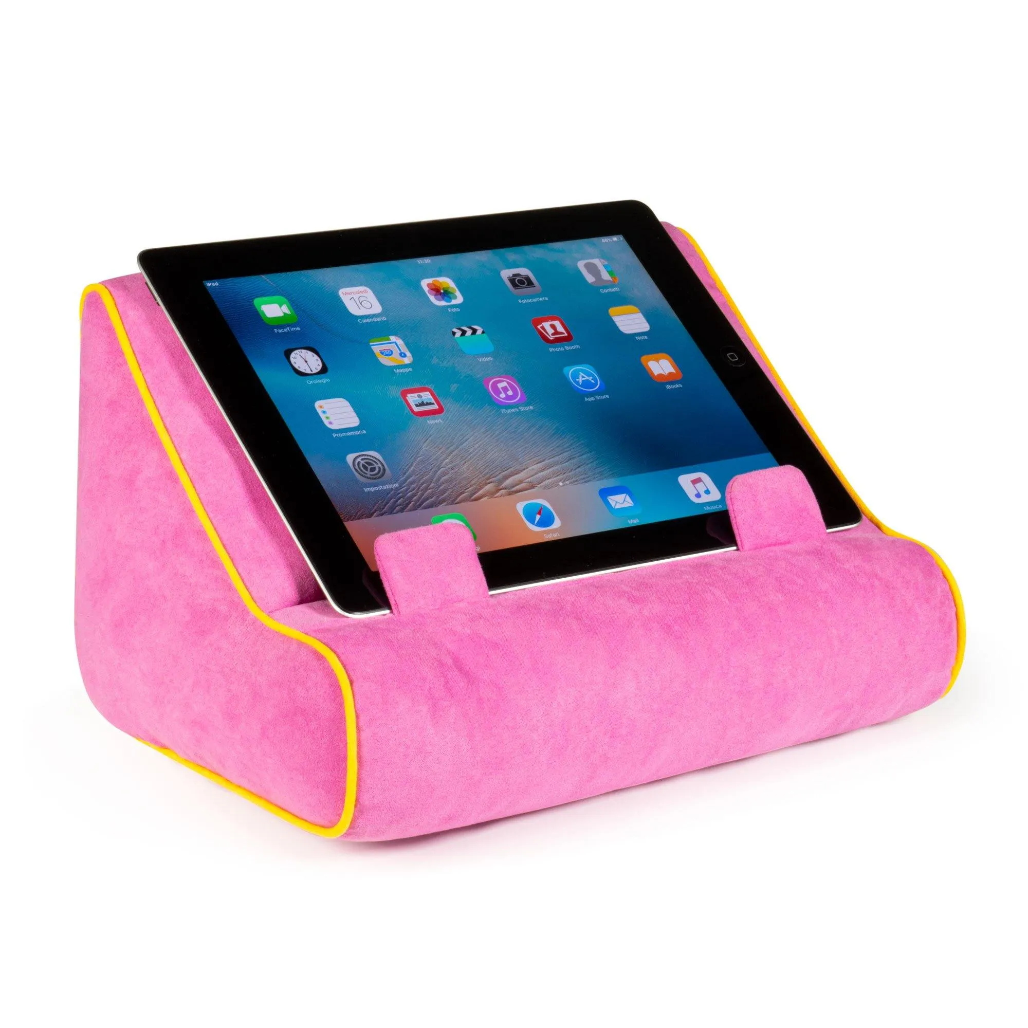 Book Couch - Hands Free Reading Tablet Stand & Book Holder (Pink)