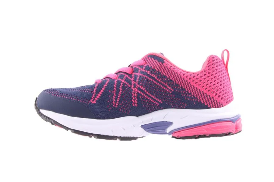 BUNGEE-LACE NAVY/PINK