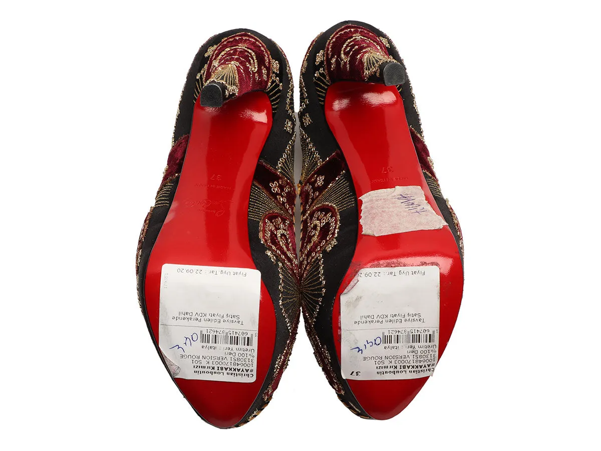 Christian Louboutin Baroque Highness Sombrero 160 Pumps