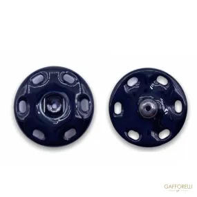 Colored Enameled Snap Button 8080 - Gafforelli Srl