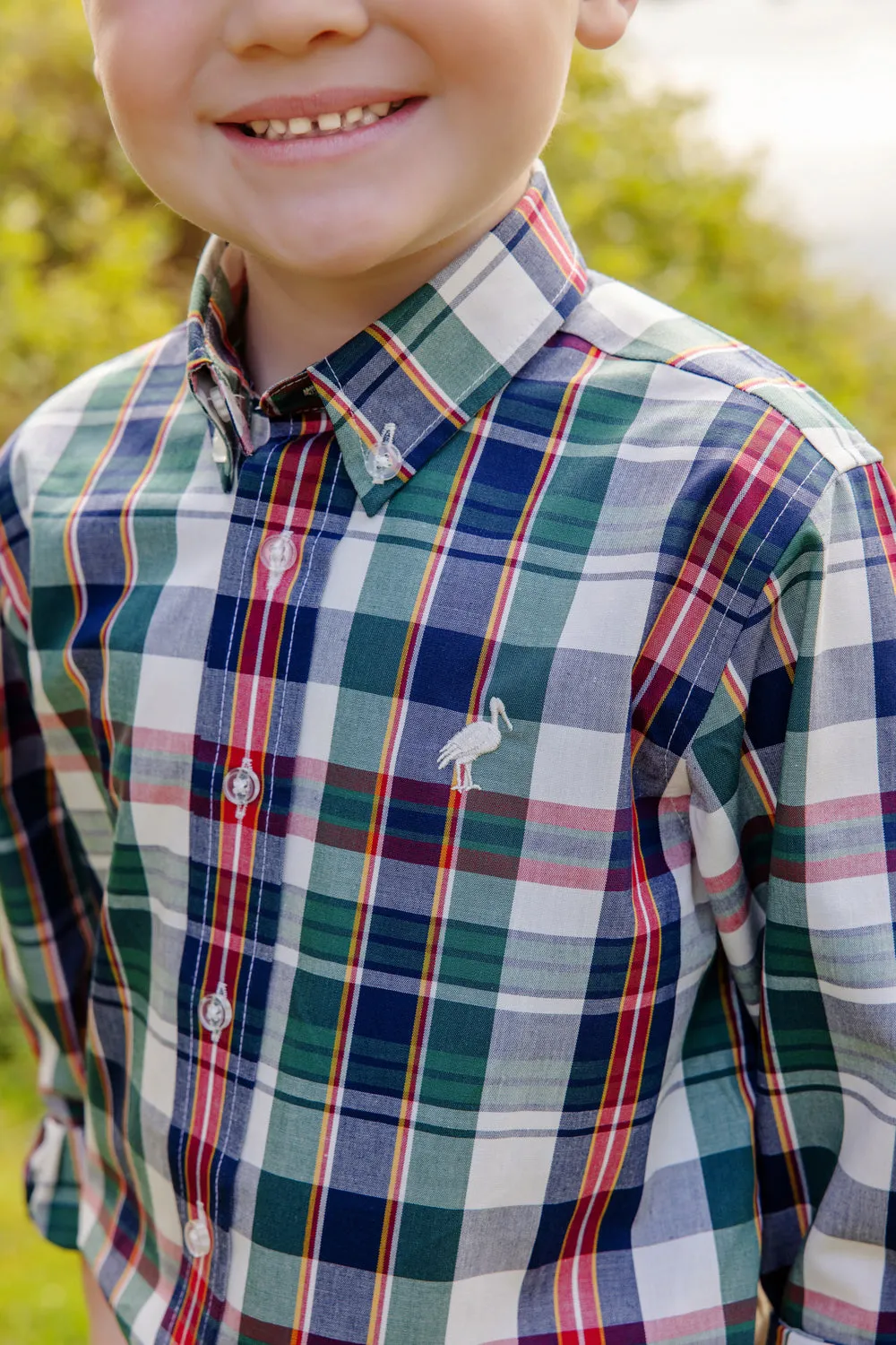 Dean's List Dress Shirt - Field Park Plaid