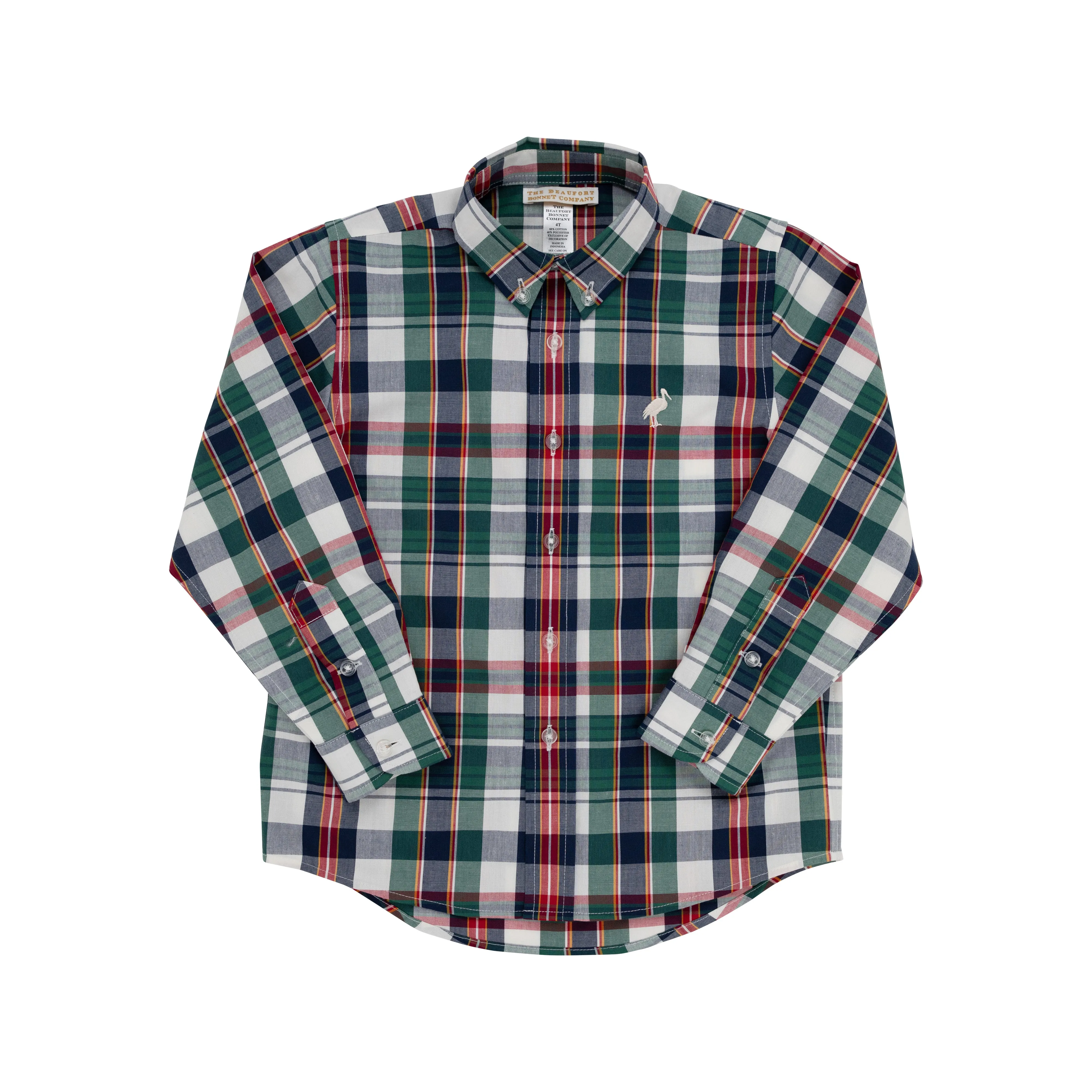 Dean's List Dress Shirt - Field Park Plaid