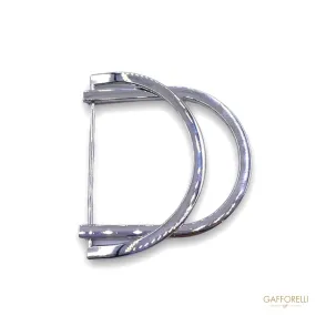 Double Buckle in Thick Zamak E197 - Gafforelli Srl