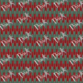 Elvis Groovy Wave Wrapping Paper