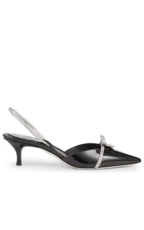 Fiocchina Patent Leather Slingback Pumps