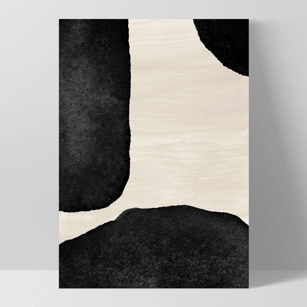 Formes Noires III - Art Print