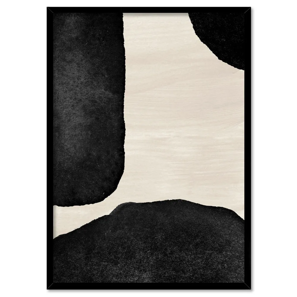 Formes Noires III - Art Print