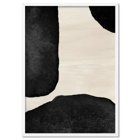 Formes Noires III - Art Print