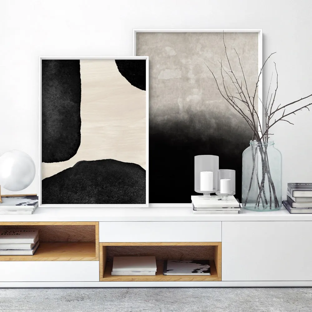 Formes Noires III - Art Print