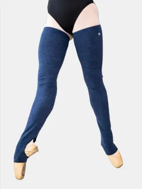 Indigo Long Dance Leg Warmers MP907