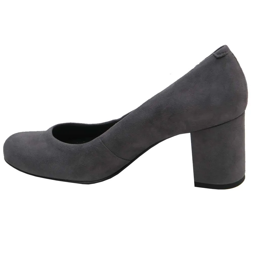 Mabel 12 Suede Pump Grey