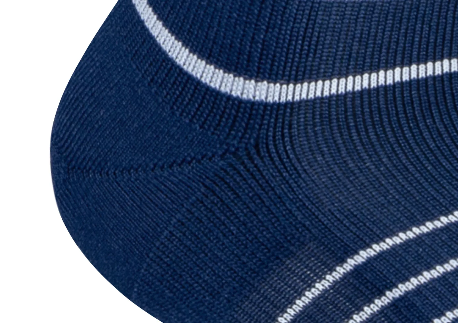 Mid-Calf Compression Socks - 18-25 mmHg - Navy