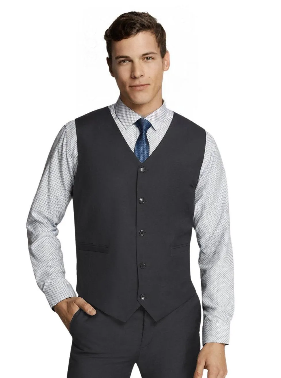 Modern Charcoal Waistcoat