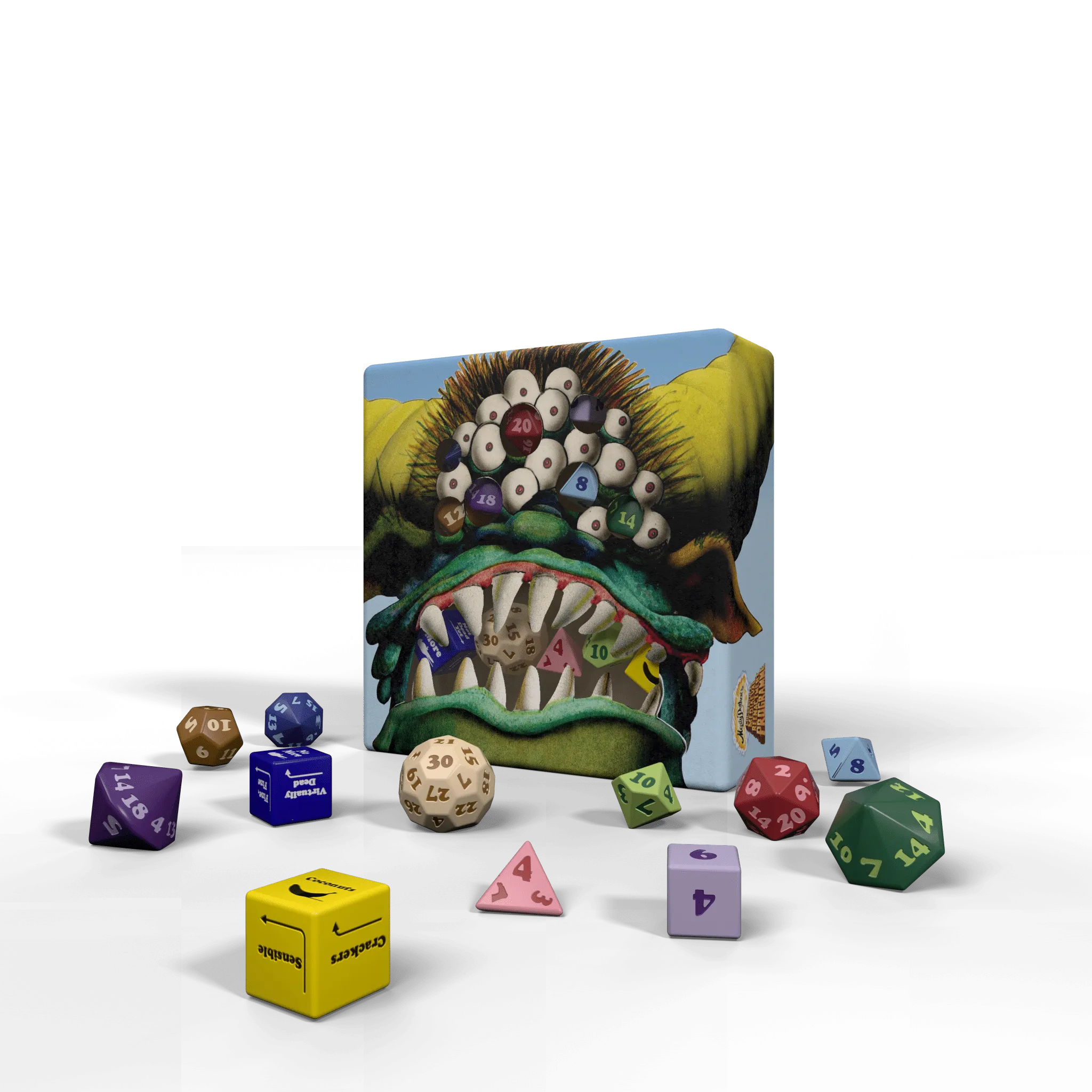 Monty Python RPG - Black Beast Custom Dice Set