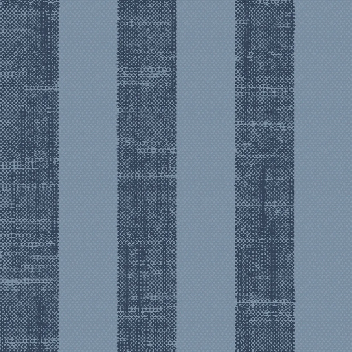 Navy Pembroke Stripe Wallpaper