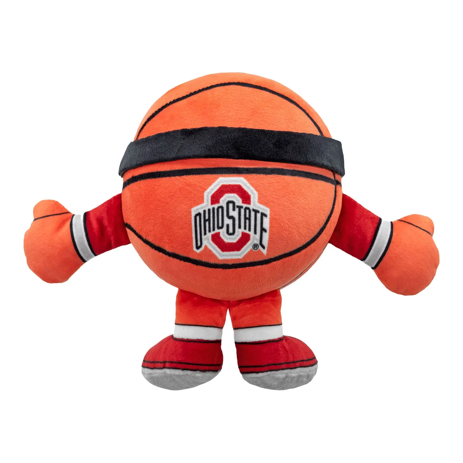 Ohio State Buckeyes Basketball Kuricha Orange Plush