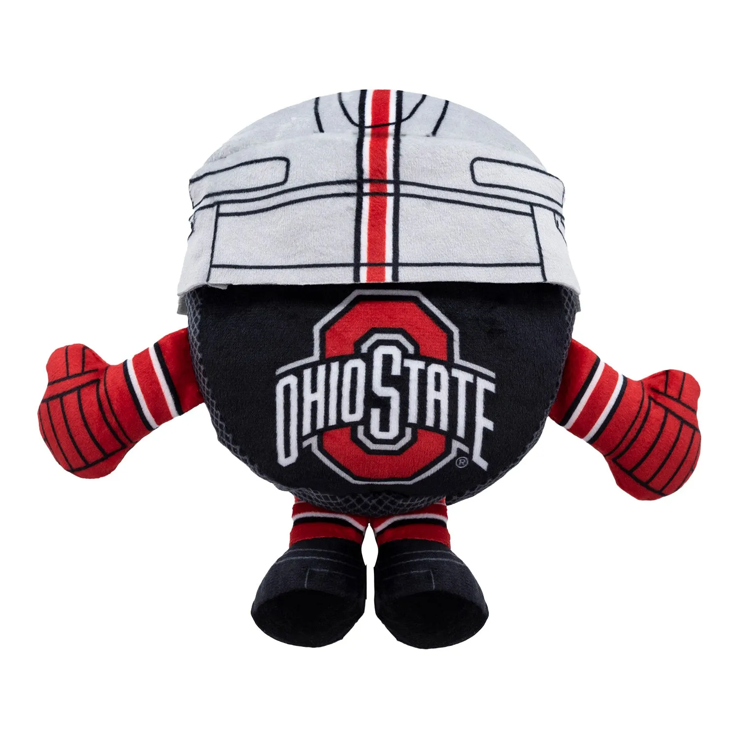 Ohio State Buckeyes Hockey Kuricha Black Plush