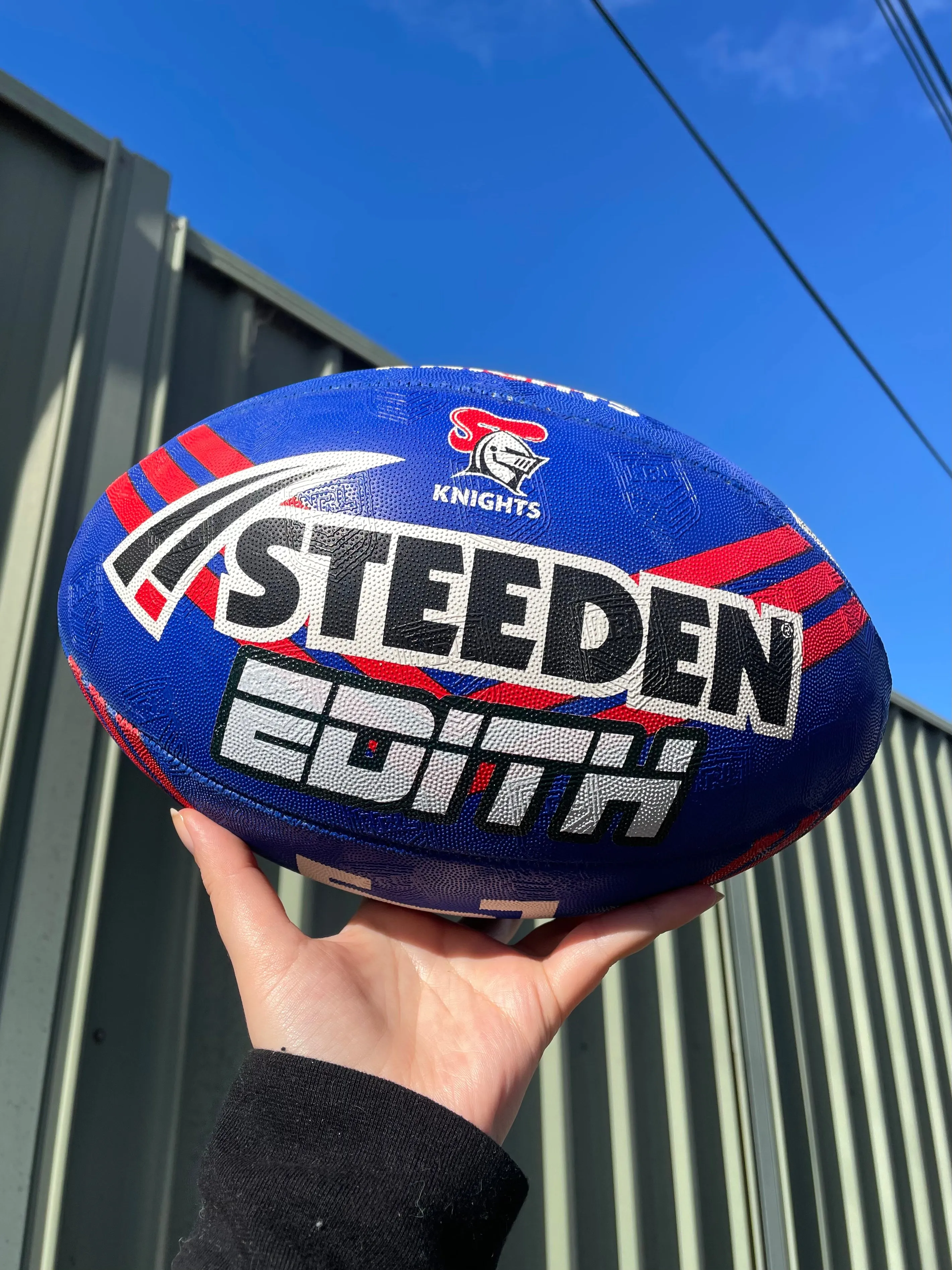 Personalised Newcastle Knights Official NRL Ball (size 5)