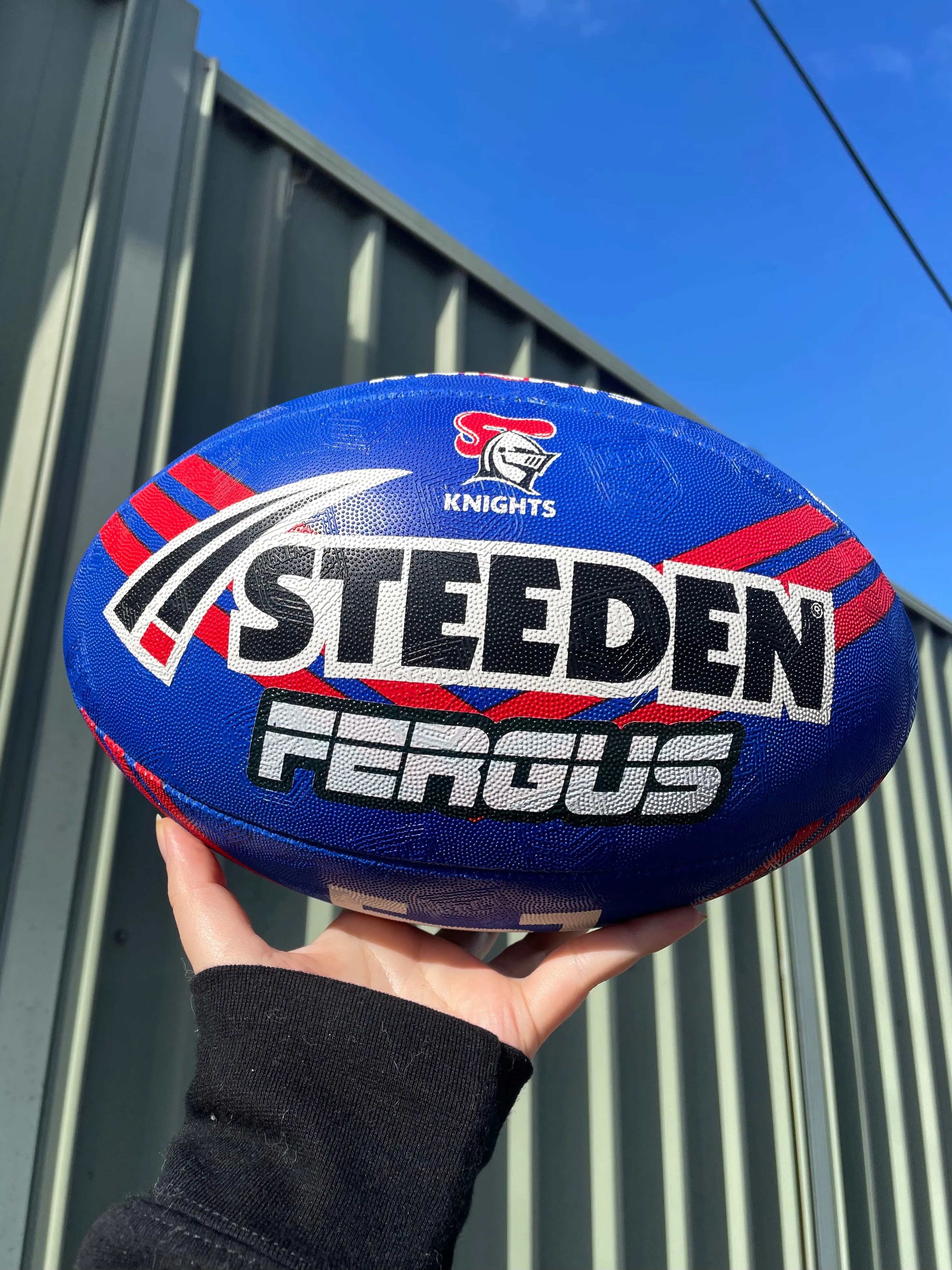 Personalised Newcastle Knights Official NRL Ball (size 5)