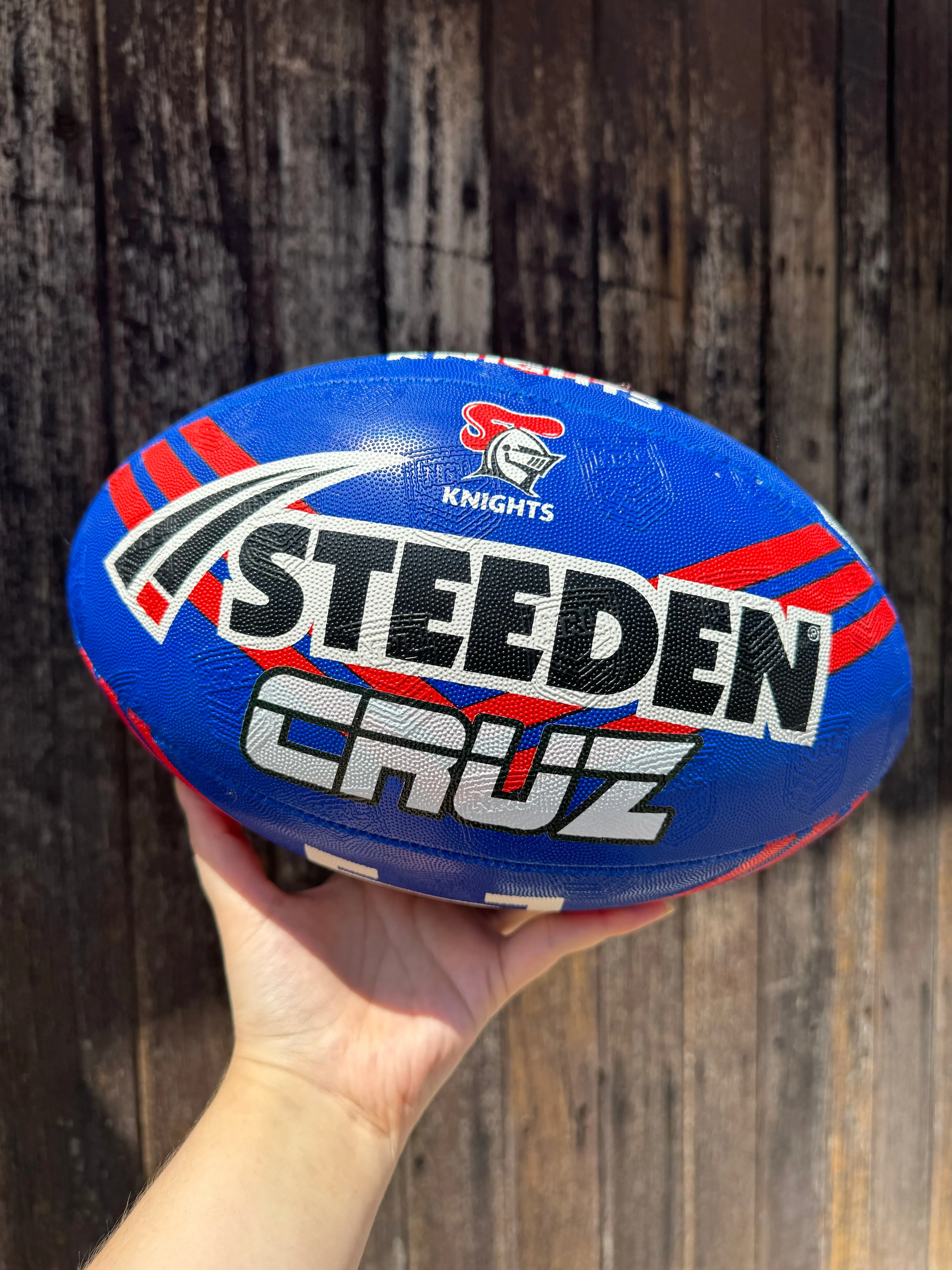 Personalised Newcastle Knights Official NRL Ball (size 5)