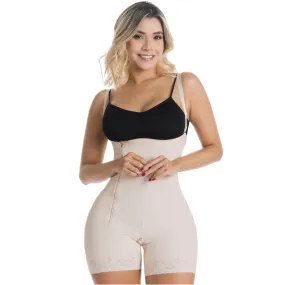 Postpartum C-Section, Open Bust, Mid-Back, High Compression Body Shaper Fajas Sonryse 050ZL