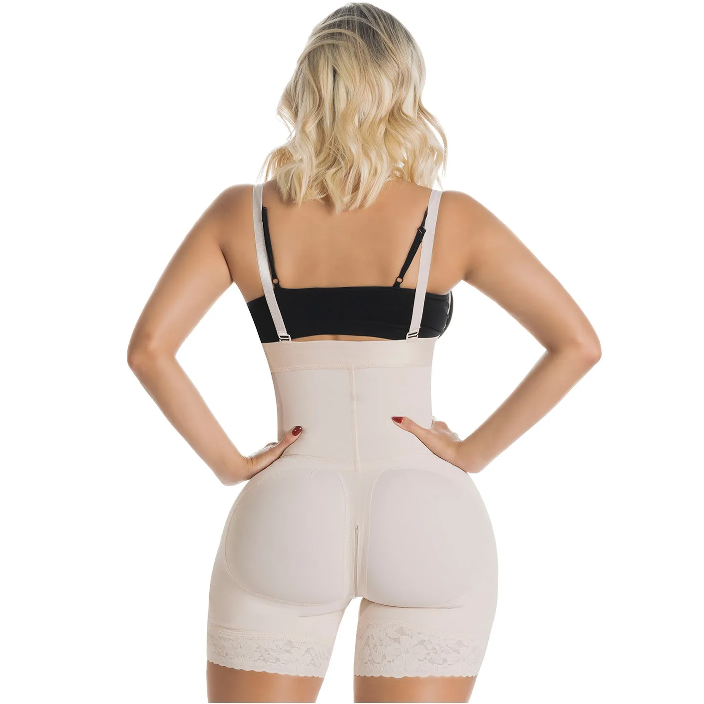 Postpartum C-Section, Open Bust, Mid-Back, High Compression Body Shaper Fajas Sonryse 050ZL