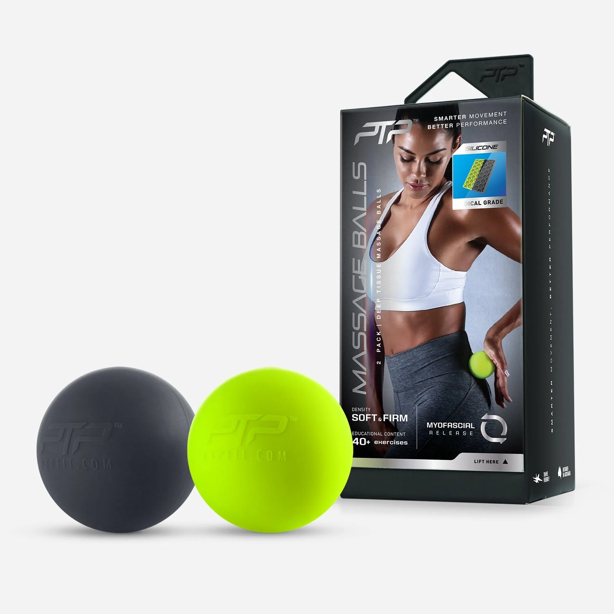 PTP - MASSAGE BALLS COMBO - 2PK