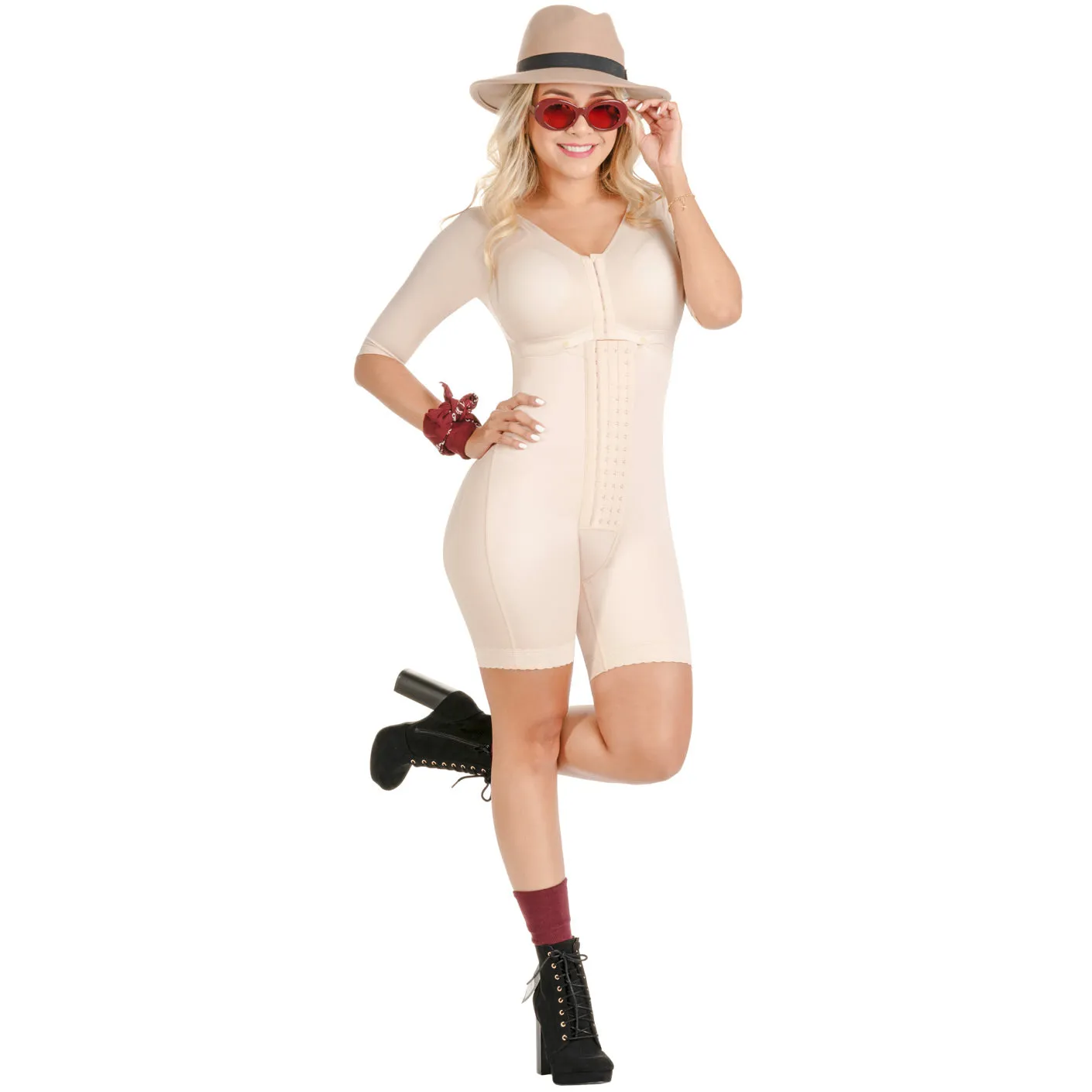 SONRYSE TR103BF Colombian Shapewear  Bodysuit | Post Surgery Body Shapers | Stage 1 Faja