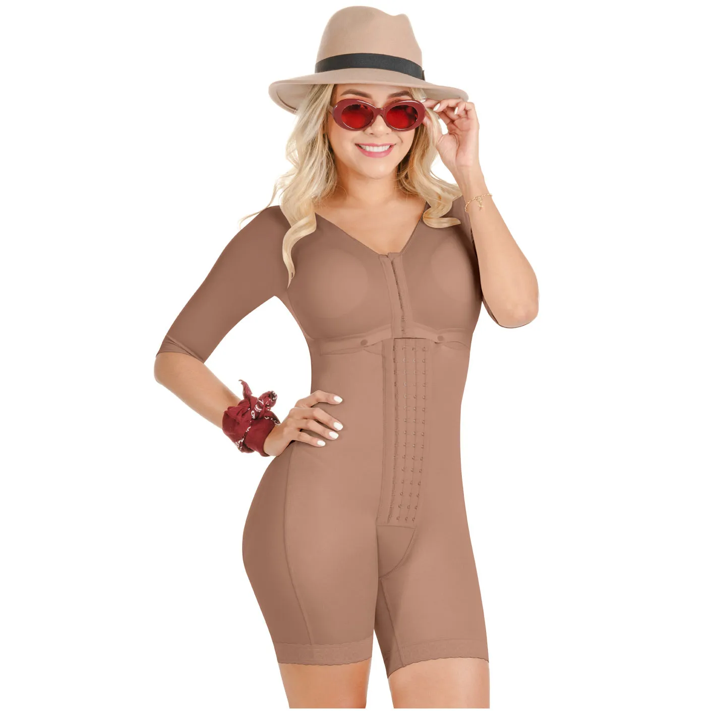 SONRYSE TR103BF Colombian Shapewear  Bodysuit | Post Surgery Body Shapers | Stage 1 Faja