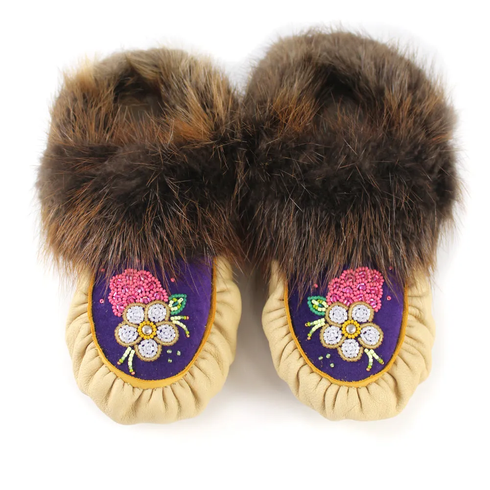 Stephanie Tenacso Raspberry Ladies 9 Moccasins