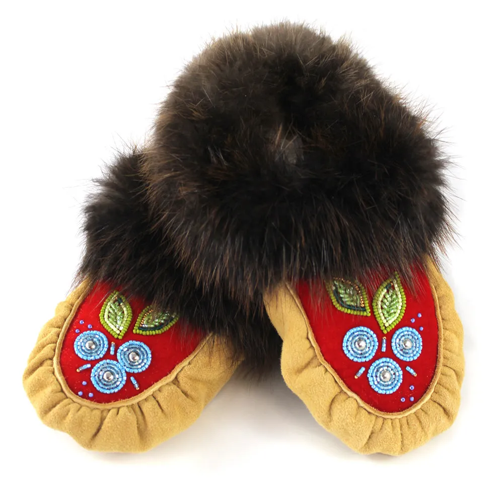 Stephanie Tenasco Blueberry Ladies 8 Moccasins