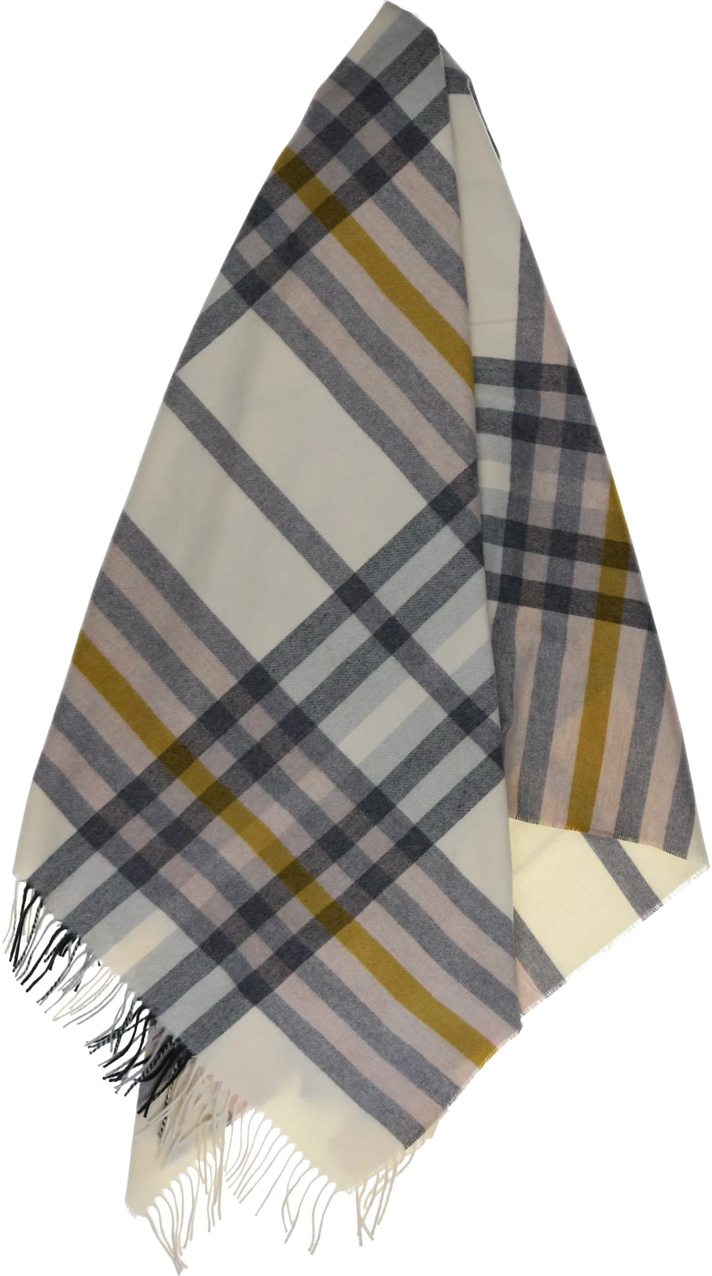 Sustainability Edition Modern Plaid Cashmink Throw