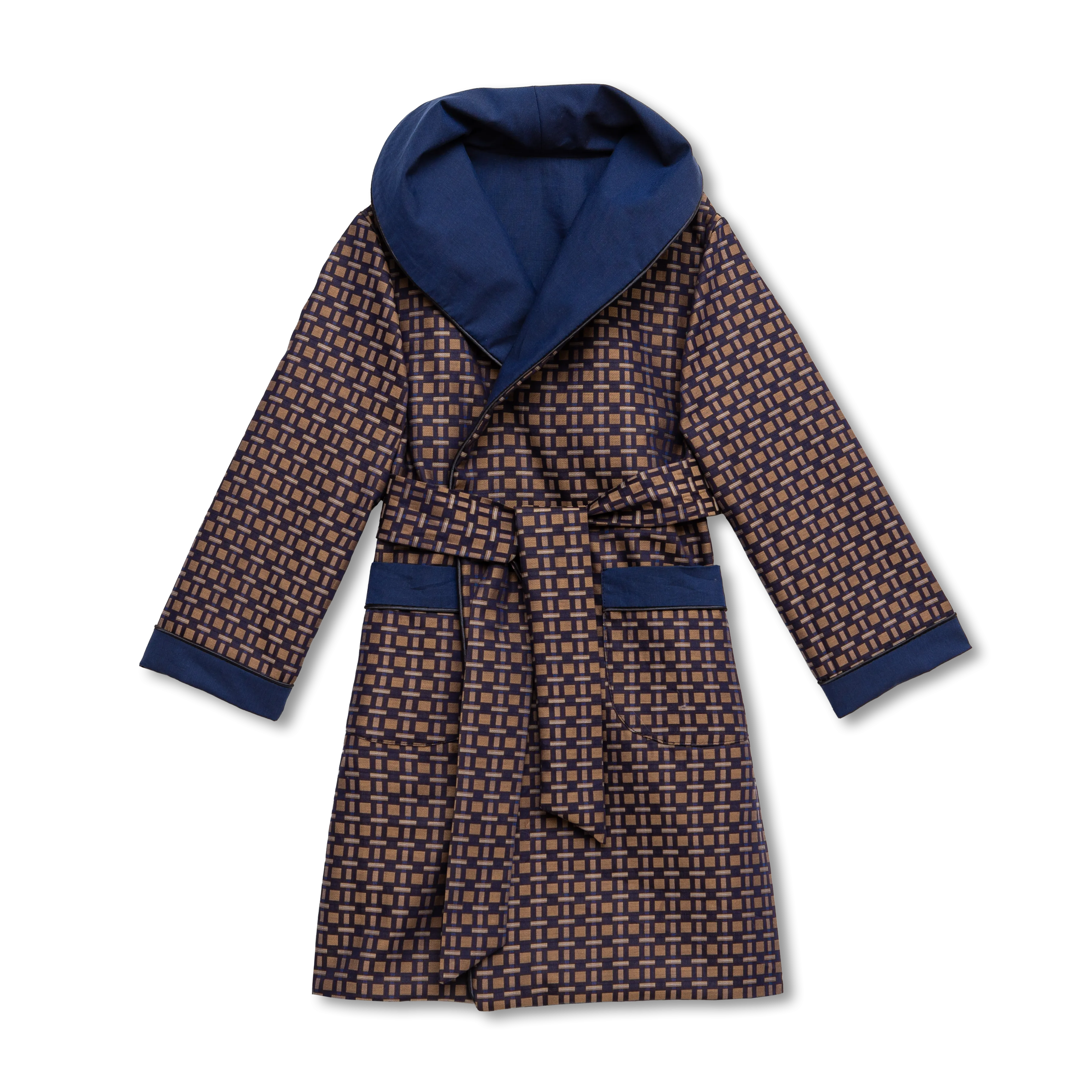 THEODORE - BOYS' DRESSING GOWN NAVY