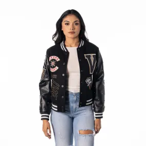 VEGAS GOLDEN KNIGHTS VARSITY JACKET - BLACK