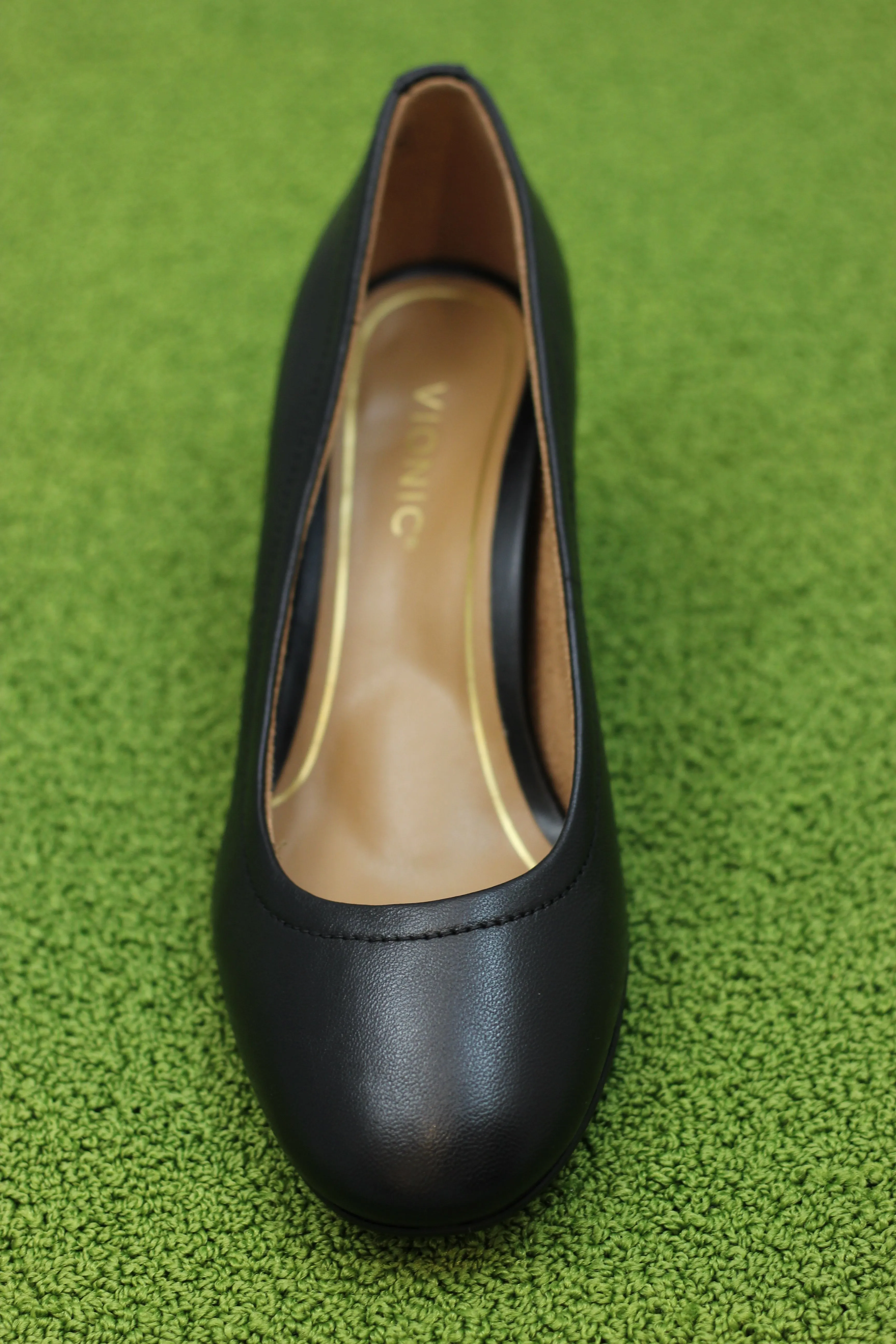 Women's Carmel Pump - Black Leather